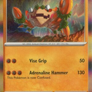 Klawf 122/198 Holofoil SV01: Scarlet & Violet Base Set