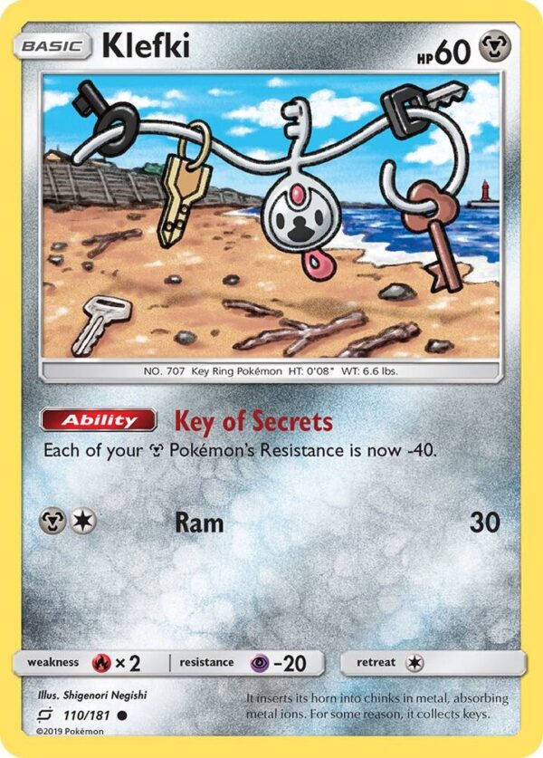 Klefki 110/181 Normal SM – Team Up