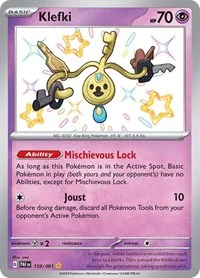 Klefki | 159/091 | Holofoil | SV: Paldean Fates