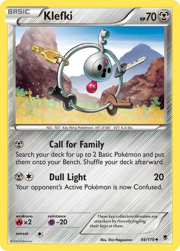 Klefki 66/119 Normal XY – Phantom Forces Klefki 66/119 Normal XY – Phantom Forces