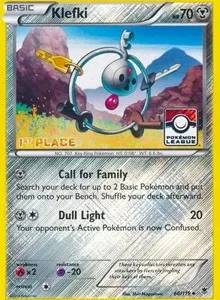 Klefki | 66/119 (Pokemon League) [1st Place] | 066/119 | Reverse Holofoil | League & Championship Cards