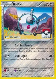 Klefki | 66/119 (Pokemon League) [2nd Place] | 066/119 | Reverse Holofoil | League & Championship Cards