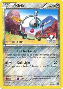 Klefki | 66/119 (Pokemon League) [3rd Place] | 066/119 | Reverse Holofoil | League & Championship Cards