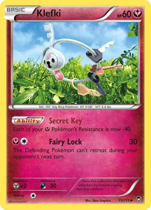 Klefki 73/111 Normal XY – Furious Fists Klefki 73/111 Normal XY – Furious Fists