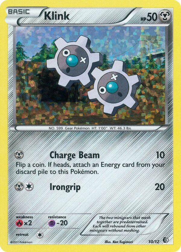 Klink 10/12 010/012 Holofoil McDonald’s Promos 2011