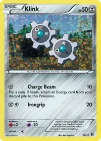 Klink | 10/12 | 010/012 | Holofoil | McDonald's Promos 2011
