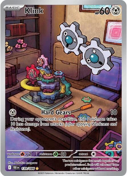 Klink 139/086 Holofoil SV: Black Bolt