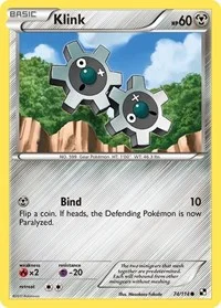 Klink | 74/114 | Reverse Holofoil | Black and White