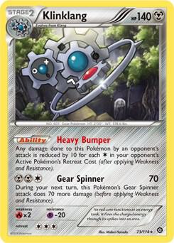 Klinklang 73/114 (XY Steam Siege) 073/114 Normal Deck Exclusives