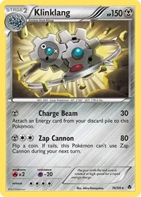 Klinklang | 76/98 | Reverse Holofoil | Emerging Powers