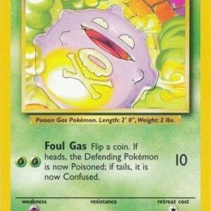 Koffing 051/102 Normal Base Set Koffing 051/102 Normal Base Set