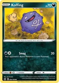 Koffing | 094/198 | Reverse Holofoil | SWSH06: Chilling Reign