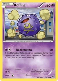 Koffing (57) | 57/135 | Reverse Holofoil | Plasma Storm