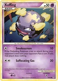 Koffing | 60/95 | Reverse Holofoil | Call of Legends