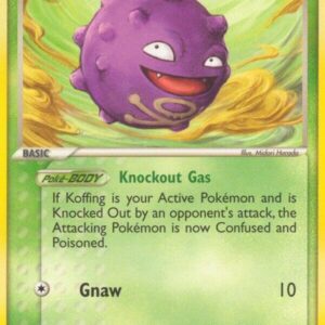 Koffing 61/109 Reverse Holofoil Team Rocket Returns