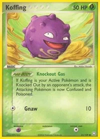 Koffing | 61/109 | Normal | Team Rocket Returns