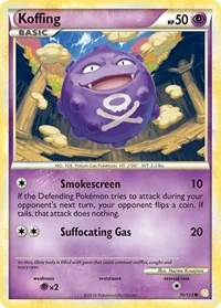 Koffing | 70/123 | Normal | HeartGold SoulSilver