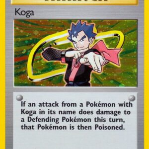 Koga (19) 019/132 Unlimited Holofoil Gym Challenge