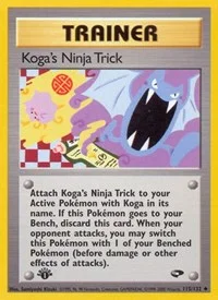 Koga's Ninja Trick | 115/132 | Unlimited | Gym Challenge