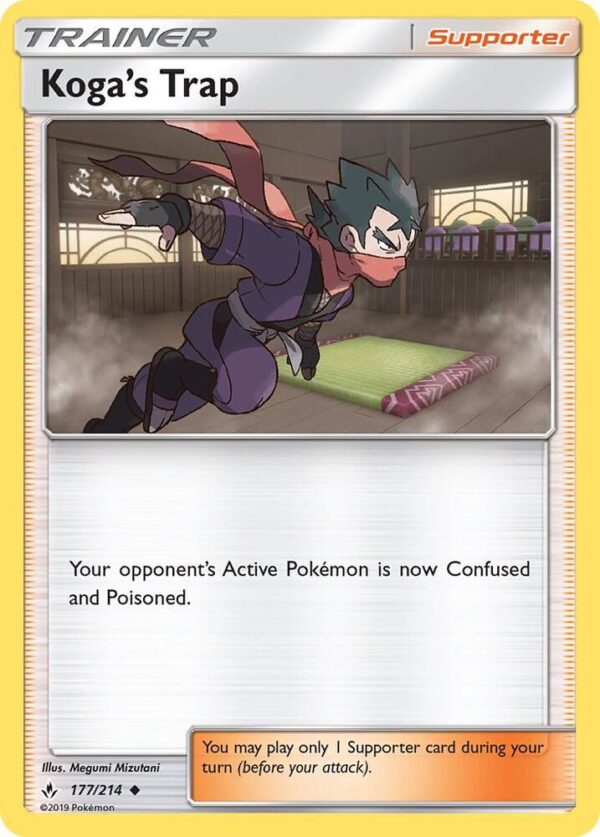 Koga’s Trap 177/214 Normal SM – Unbroken Bonds Koga’s Trap 177/214 Normal SM – Unbroken Bonds
