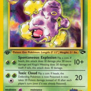 Koga’s Weezing 050/132 1st Edition Gym Challenge