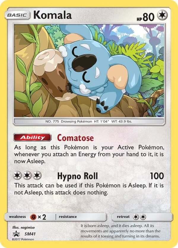 Komala SM41 Holofoil SM Promos Komala SM41 Holofoil SM Promos