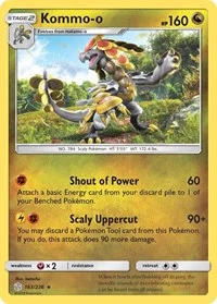 Kommo-o | 163/236 | Holofoil | SM - Cosmic Eclipse