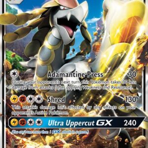 Kommo-o GX 100/145 Holofoil SM – Guardians Rising Kommo-o GX 100/145 Holofoil SM – Guardians Rising
