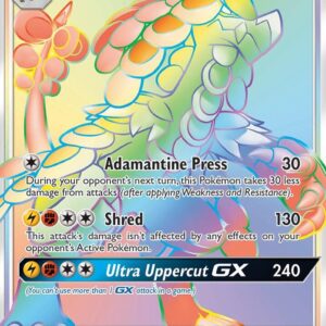 Kommo-o GX (Secret) 159/145 Holofoil SM – Guardians Rising