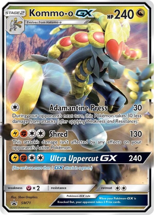 Kommo-o GX SM71 Holofoil SM Promos