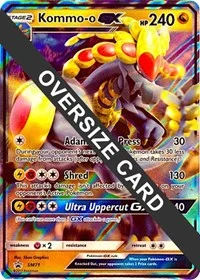 Kommo-o GX | SM71 (SM Black Star Promo) | Holofoil | Jumbo Cards
