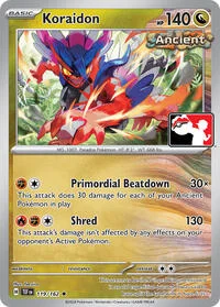 koraidon-119162-normal-prize-pack-series-cards Koraidon | 119/162 | Normal | Prize Pack Series Cards