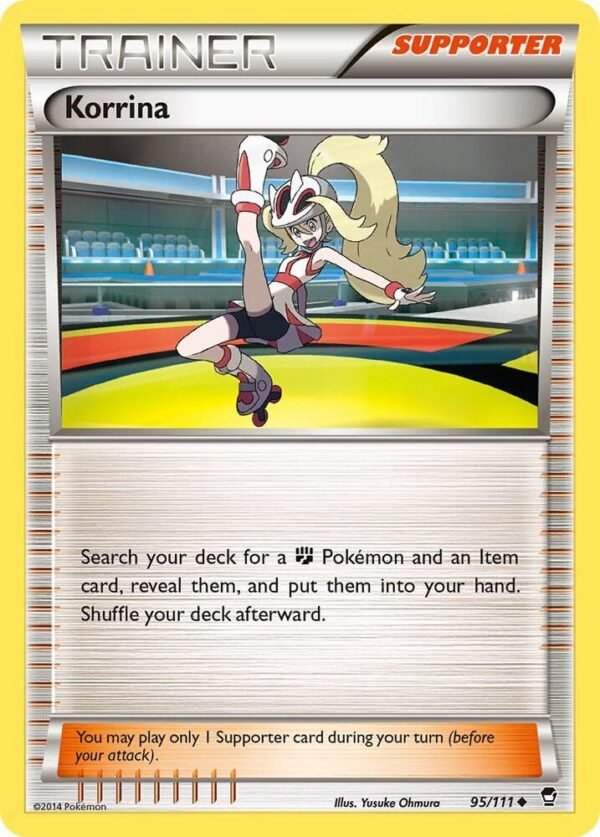 Korrina 95/111 Normal XY – Furious Fists Korrina 95/111 Normal XY – Furious Fists