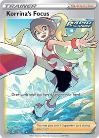 Korrina's Focus (Full Art) | 160/163 | Holofoil | SWSH05: Battle Styles