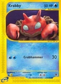 Krabby | 115/165 | Reverse Holofoil | Expedition