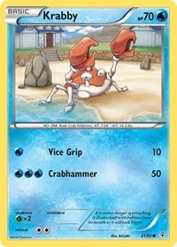 Krabby | 21/83 | Reverse Holofoil | Generations Krabby | 21/83 | Reverse Holofoil | Generations