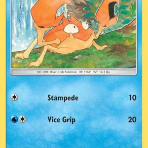 Krabby 46/214 Reverse Holofoil SM – Unbroken Bonds