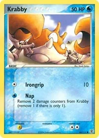 Krabby | 66/112 | Normal | FireRed & LeafGreen