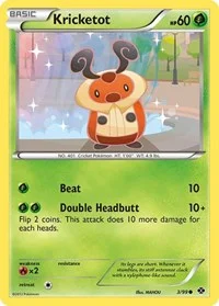 Kricketot | 3/99 | Reverse Holofoil | Next Destinies