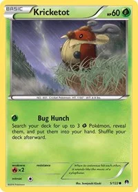 Kricketot | 5/122 | Reverse Holofoil | XY - BREAKpoint Kricketot | 5/122 | Reverse Holofoil | XY - BREAKpoint