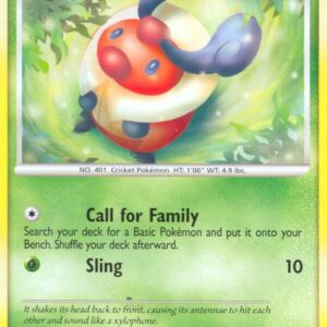 Kricketot 86/123 Reverse Holofoil Mysterious Treasures