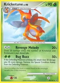 Kricketune | 32/127 | Reverse Holofoil | Platinum