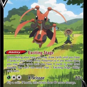 Kricketune V TG12/TG30 Holofoil SWSH12: Silver Tempest Trainer Gallery