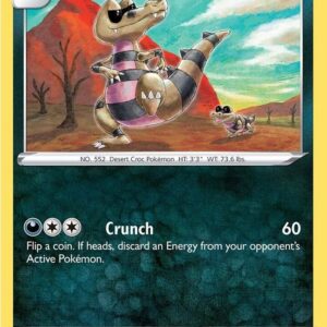 Krokorok 112/195 Reverse Holofoil SWSH12: Silver Tempest