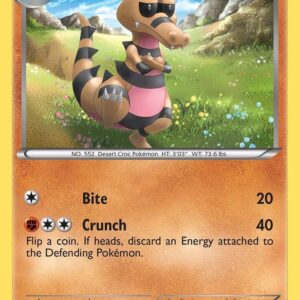 Krokorok 61/98 Reverse Holofoil Emerging Powers Krokorok 61/98 Reverse Holofoil Emerging Powers