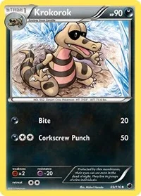 Krokorok | 69/116 | Reverse Holofoil | Plasma Freeze Krokorok | 69/116 | Reverse Holofoil | Plasma Freeze