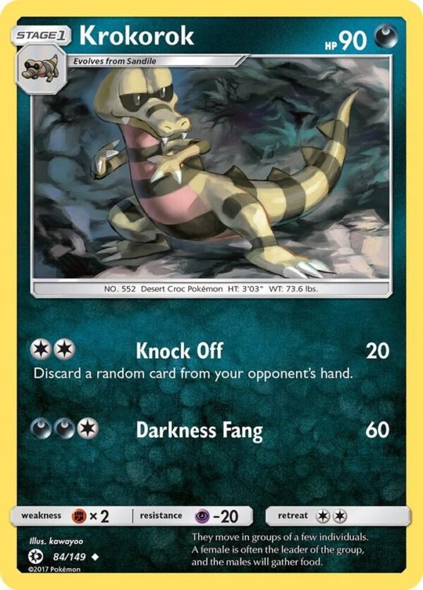 Krokorok 84/149 Normal SM Base Set