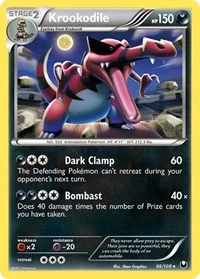 Krookodile | 66/108 | Holofoil | Dark Explorers