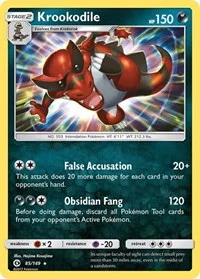 Krookodile | 85/149 | Reverse Holofoil | SM Base Set