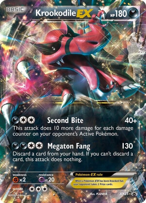 Krookodile EX XY25 Holofoil XY Promos Krookodile EX XY25 Holofoil XY Promos